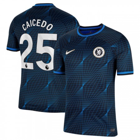 Nogometni Dres Chelsea Caicedo 25 Gostujući 2023-24 Nogometni Dres Chelsea Caicedo 25 Gostujući 2023-24